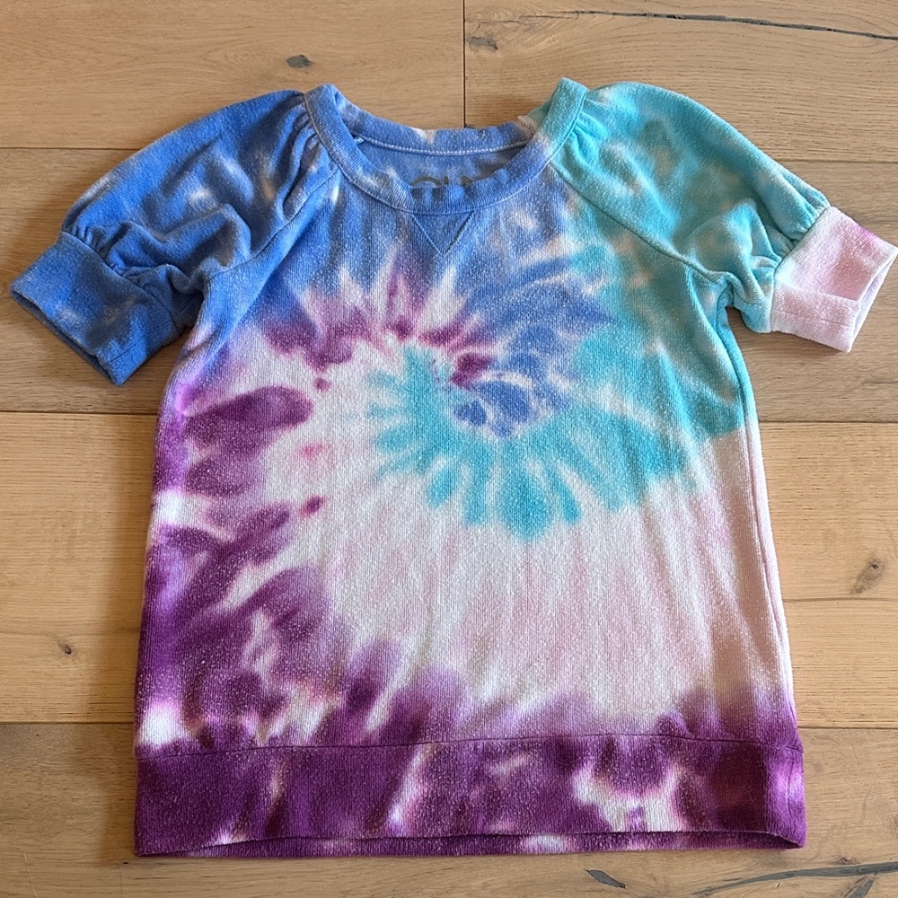 Chaser Colorful Tie-Dye Kids Sweat T Shirt
